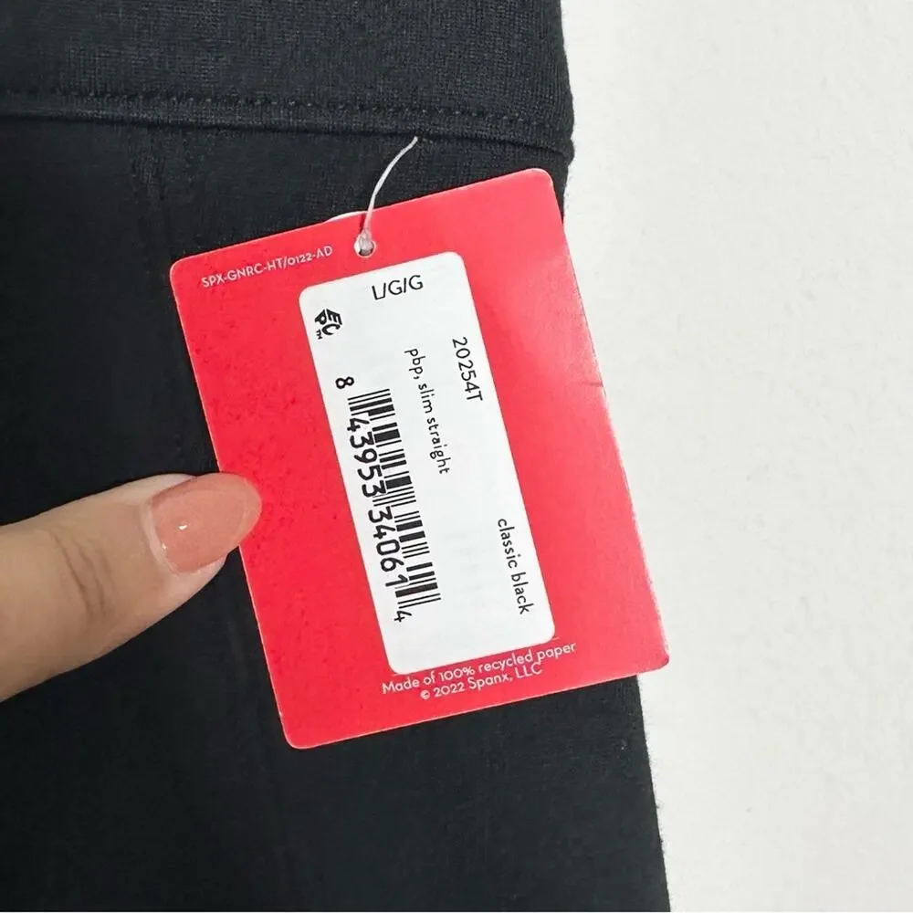 Spanx Ponte Slim Straight Pants Size Large Tall NWT - Picture 9 of 10